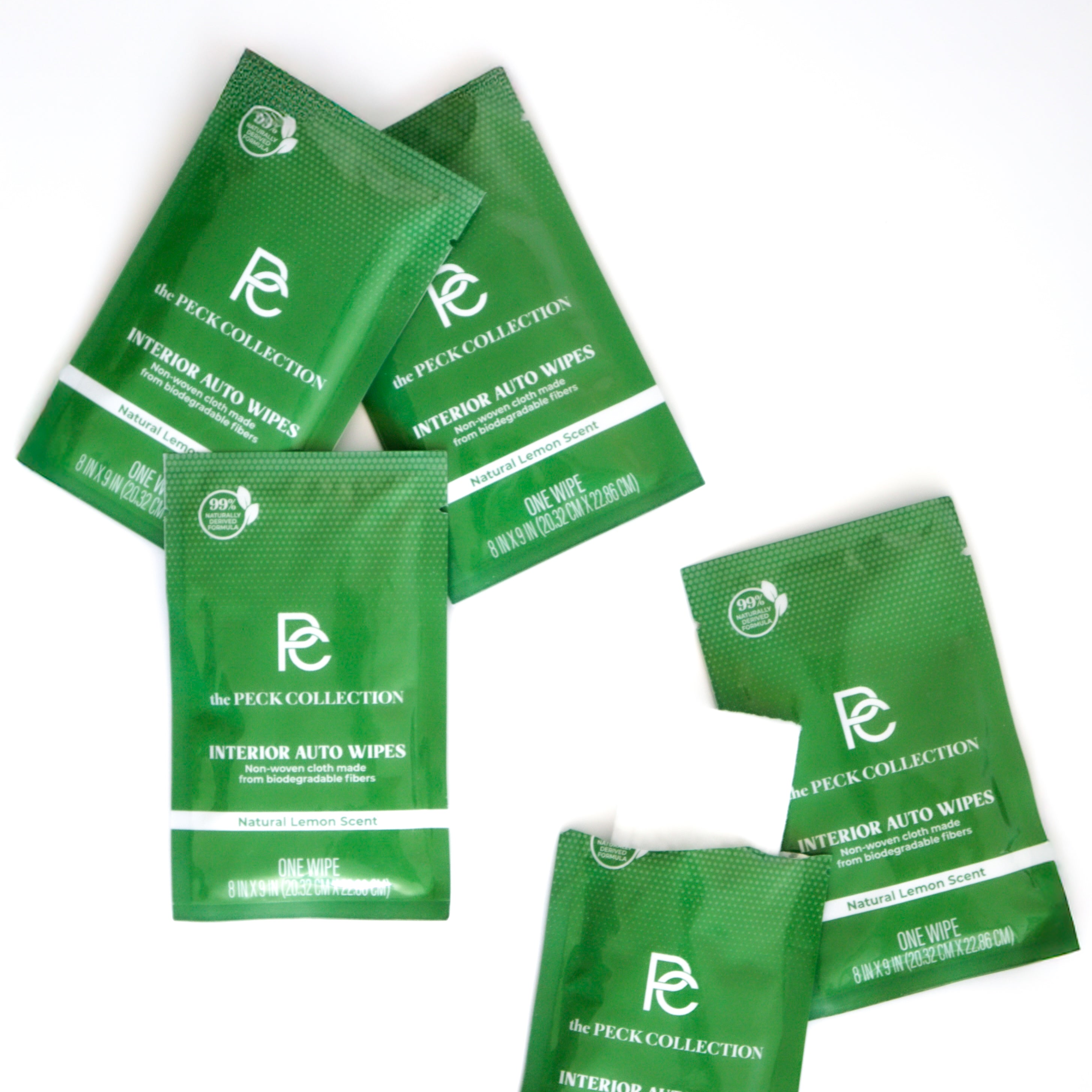 Interior auto wipes for luxury car cleaning-The Peck Collection