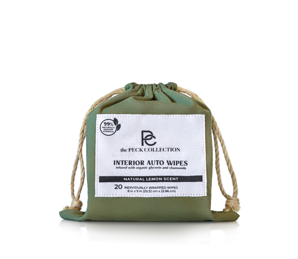 the PECK COLLECTION – Interior Car Wipes
