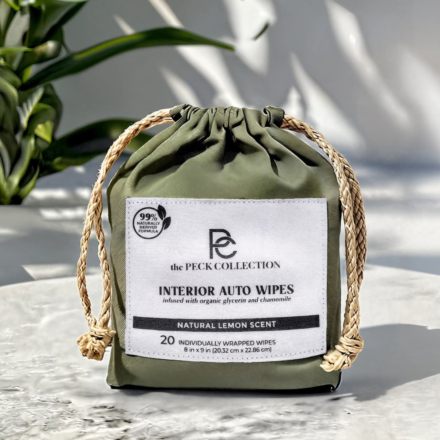 the PECK COLLECTION – Interior Car Wipes