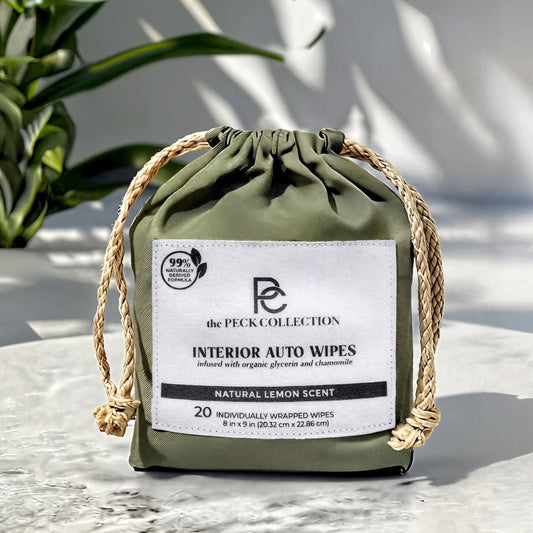 the PECK COLLECTION – Interior Car Wipes